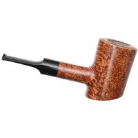 Moonshine Pipe Co Light Smooth Patriot with Black Stem (9mm)