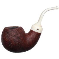 Moonshine Pipe Co Leather Sandblasted Cannonball