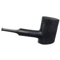 Moonshine Pipe Co Wire Rusticated Patriot with Black Stem
