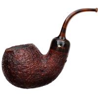 Moonshine Leather Sandblasted Cannonball with Tortoise Stem