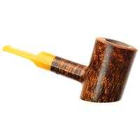 Moonshine Dark Smooth Patriot with Amber Stem
