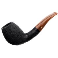 Moonshine Wire Rusticated Bent Egg with Coffee Stem