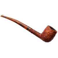 Moonshine Leather Sandblasted Long Stem Hillbilly with Tortoise Stem