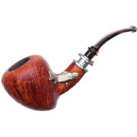 Neerup P. Jeppesen Salmon Silver Sandblasted Acorn