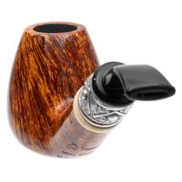 Neerup P. Jeppesen Boutique Sandblasted Bent Brandy with Silver (6) (9mm)