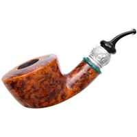 Neerup P. Jeppesen Boutique Smooth Bent Dublin with Silver (3) (9mm)