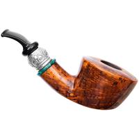 Neerup P. Jeppesen Boutique Smooth Bent Dublin with Silver (3) (9mm)