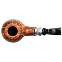 Neerup P. Jeppesen Boutique Smooth Bent Brandy with Silver (4) (9mm)