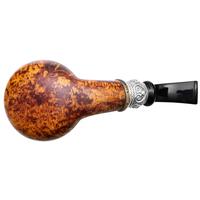 Neerup P. Jeppesen Boutique Smooth Bent Brandy with Silver (4) (9mm)