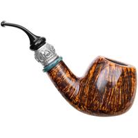 Neerup P. Jeppesen Boutique Smooth Bent Brandy with Silver (6) (9mm)