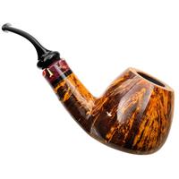 Neerup P. Jeppesen Handmade Ida Easy Cut Smooth Bent Brandy (4) (9mm)