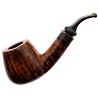 Neerup P. Jeppesen Handmade Ida Easy Cut Smooth Bent Brandy (4) (9mm)