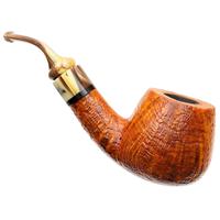 Neerup P. Jeppesen Handmade Ida Easy Cut Sandblasted Bent Brandy (3) (9mm)
