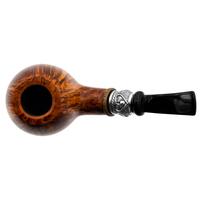 Neerup P. Jeppesen Boutique Smooth Bent Brandy with Silver (4) (9mm)