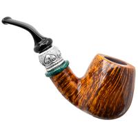 Neerup P. Jeppesen Boutique Smooth Bent Brandy with Silver (6) (9mm)