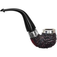 Peterson Pipe of the Year 2022 Rusticated Silver Cap P-Lip (758/925)