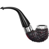 Peterson Pipe of the Year 2022 Rusticated Silver Cap P-Lip (762/925)