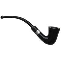 Peterson Speciality Ebony Silver Mounted Calabash Fishtail