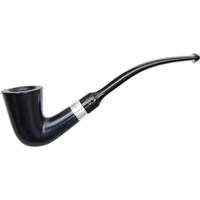 Peterson Speciality Ebony Silver Mounted Calabash Fishtail