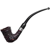 Peterson Speciality Rusticated Nickel Mounted Calabash Fishtail