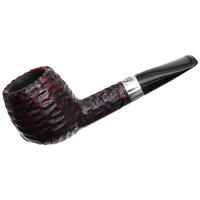 Peterson Junior Rusticated Nickel Mounted Short Apple Fishtail