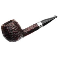 Peterson Junior Rusticated Nickel Mounted Short Apple Fishtail