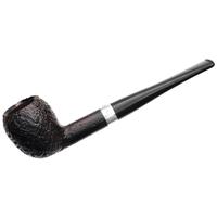 Peterson Junior Sandblasted Silver Mounted Pear Fishtail