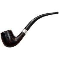 Peterson Junior Heritage Silver Mounted Bent Billiard Fishtail