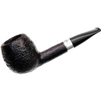 Peterson Junior Sandblasted Silver Mounted Short Apple Fishtail