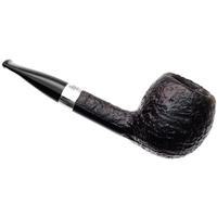 Peterson Junior Sandblasted Silver Mounted Short Apple Fishtail