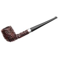 Peterson Junior Rusticated Nickel Mounted Straight Billiard Fishtail