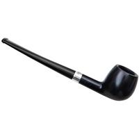 Peterson Junior Ebony Silver Mounted Canted Apple Fishtail