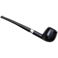 Peterson Junior Ebony Silver Mounted Canted Apple Fishtail