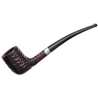 Peterson Junior Rusticated Nickel Mounted Canted Billiard Fishtail