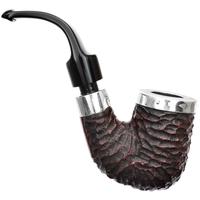 Peterson Pub Pipe Rusticated Silver Cap P-Lip