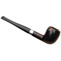 Peterson Junior Ebony Silver Mounted Pear Fishtail