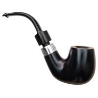 Peterson House Pipe Ebony Bent P-Lip