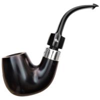 Peterson House Pipe Ebony Bent P-Lip