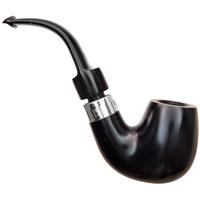 Peterson House Pipe Ebony Bent P-Lip