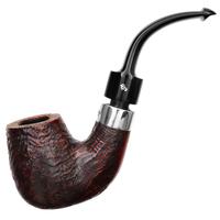 Peterson House Pipe Sandblasted Bent P-Lip (9mm)