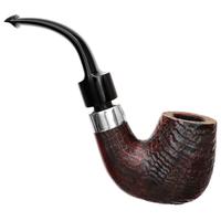 Peterson House Pipe Sandblasted Bent P-Lip (9mm)