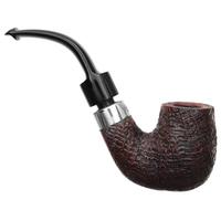 Peterson House Pipe Sandblasted Bent P-Lip (9mm)