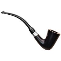 Peterson Speciality Ebony Silver Mounted Calabash Fishtail