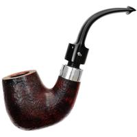Peterson House Pipe Sandblasted Bent P-Lip (9mm)