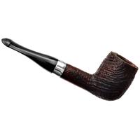Peterson House Pipe Sandblasted Billiard P-Lip (9mm)