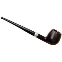 Peterson Junior Ebony Silver Mounted Canted Apple Fishtail