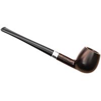 Peterson Junior Ebony Silver Mounted Canted Apple Fishtail