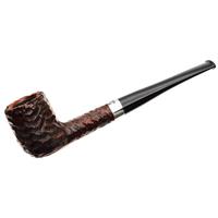Peterson Junior Rusticated Nickel Mounted Straight Billiard Fishtail
