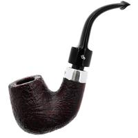 Peterson House Pipe Sandblasted Bent P-Lip (9mm)