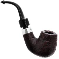 Peterson House Pipe Sandblasted Bent P-Lip (9mm)